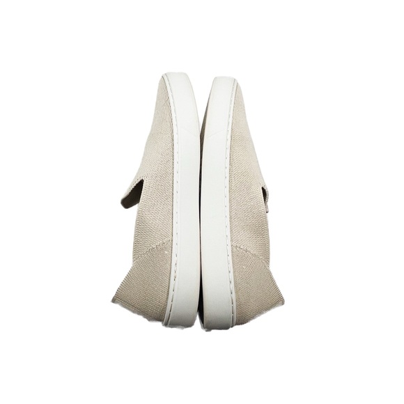 Rothys The Slip On Sneakers in Sand Black Contrast Comfortable Womens size W8 - Picture 8 of 9